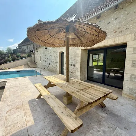 Jolie De Charme 8 Personnes Avec Piscine